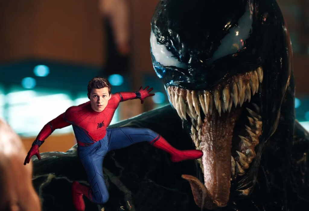 Tom-Hardy-Venom-Tom-Holland-Spider-Man-Marvel-Sony-MCU