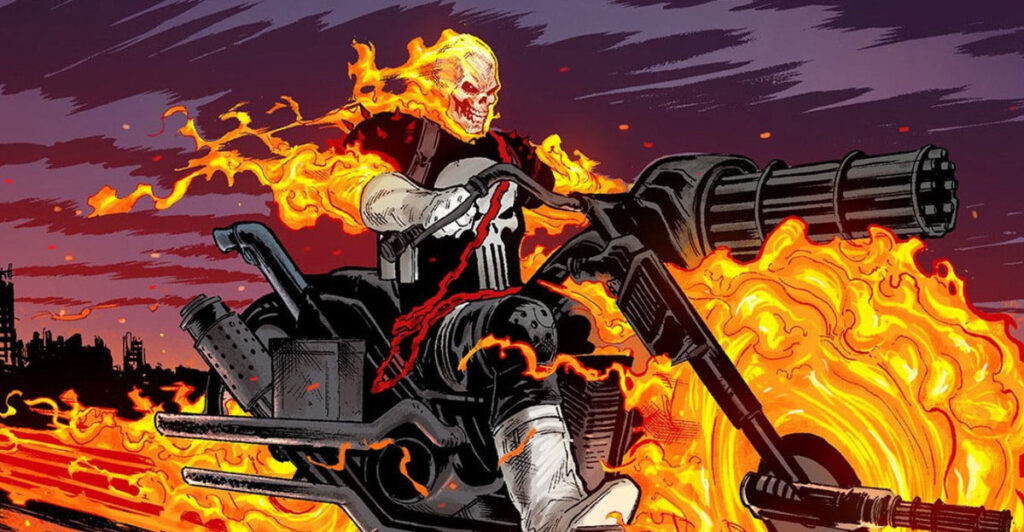 Ghost Rider to Form Team With the Punisher and Blade in MCU