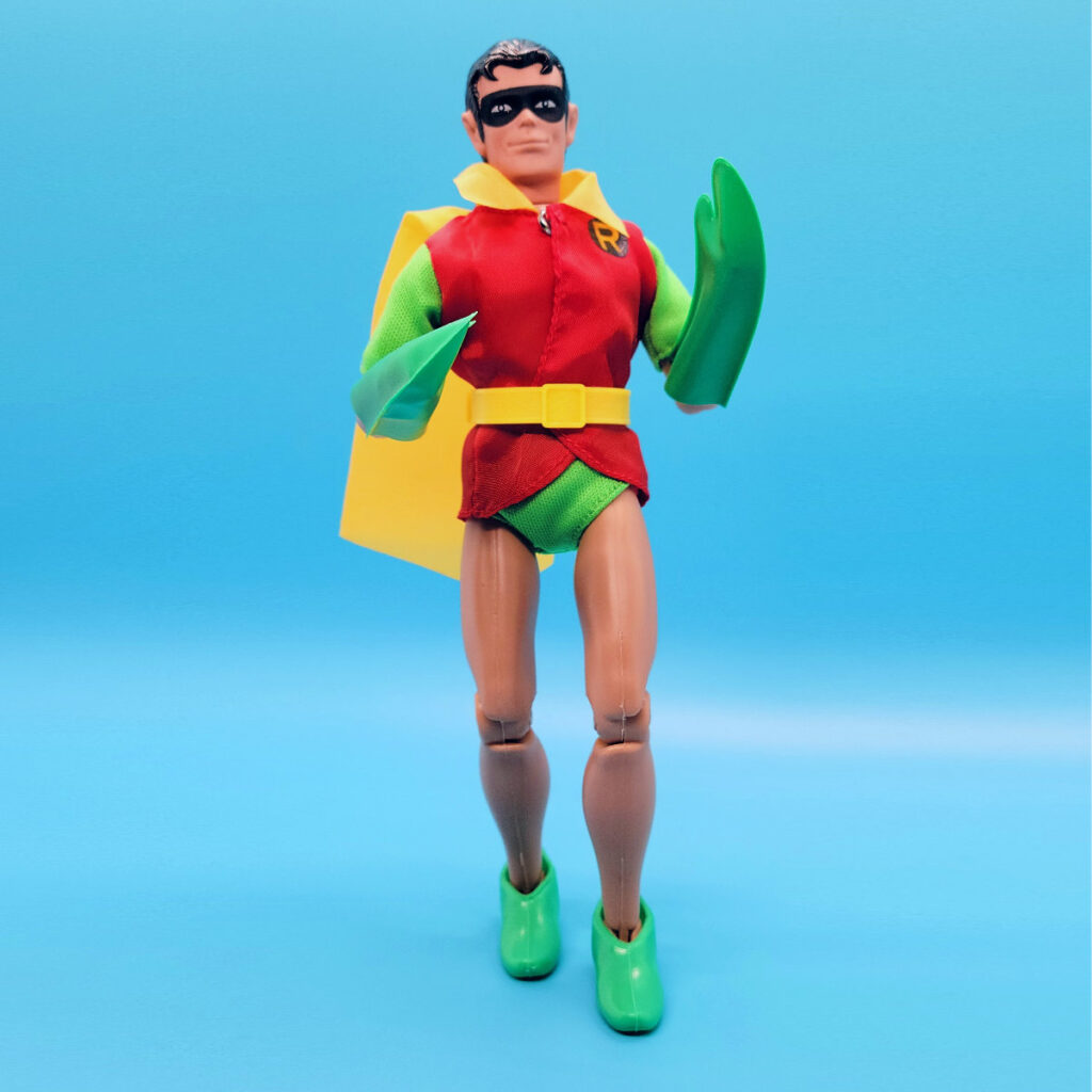 MEGO RETRO REMOVEABLE MASK ROBIN 8 INCH ACTION FIGURE LOOSE NEW 
