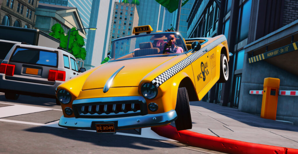 Taxi Chaos Video Game Pales Next To Crazy Taxi