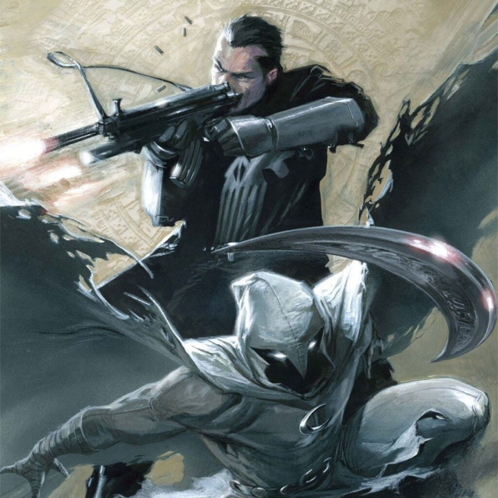 The Punisher Planned to Face Moon Knight on Disney Plus