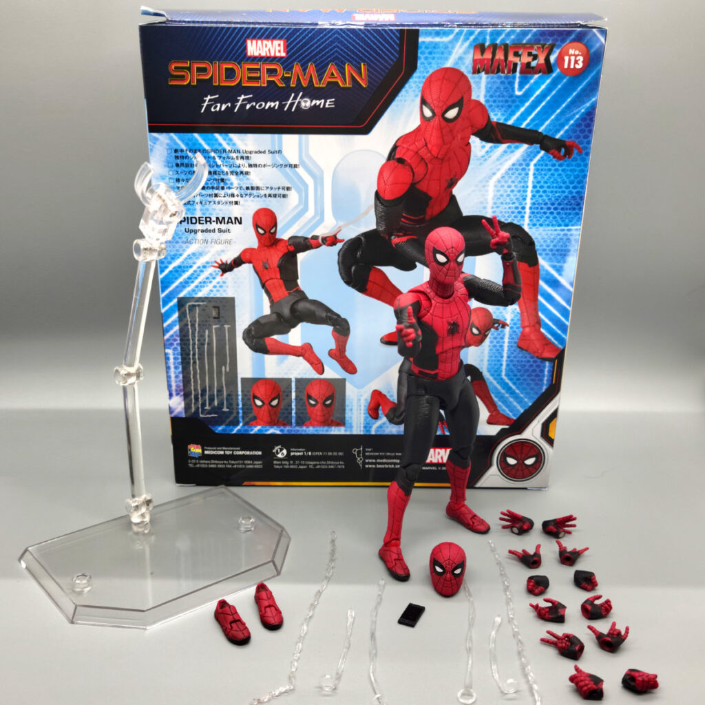Medicom Mafex #113 Spider-Man Far From Home Upgraded Suit Figure