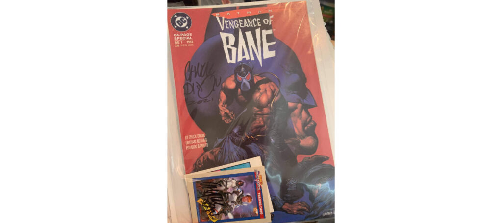 Chuck Dixon signed Vengeance of Bane #1
