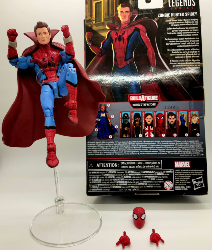 Marvel Legends What If Wave Zombie Hunter Spidey 6 Inch Action Figure