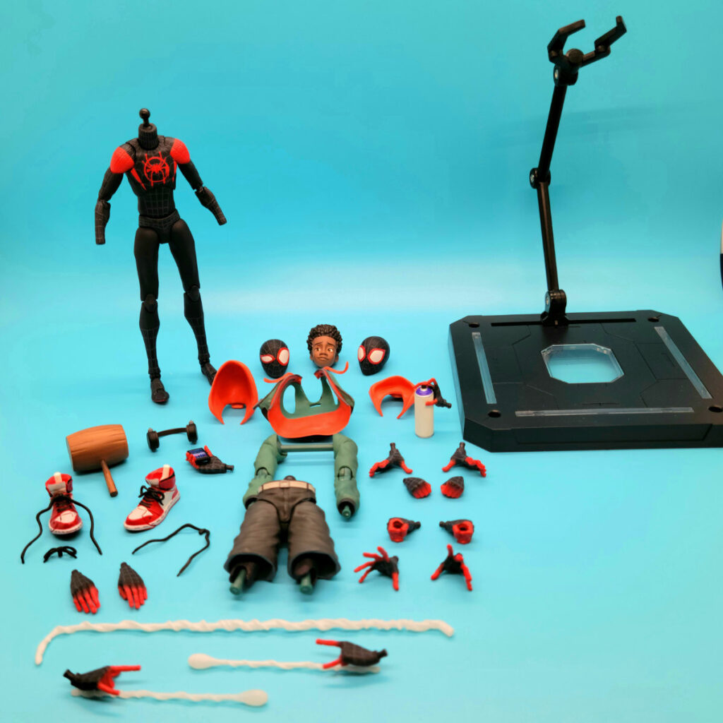 Sentinel SV-Action Into the Spider-Verse Miles Morales GameStop Exclusive Action Figure 03
