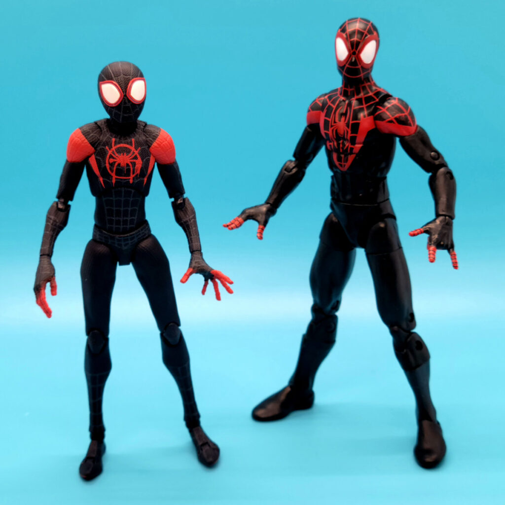 Sentinel SV-Action Into the Spider-Verse Miles Morales GameStop Exclusive Action Figure 09