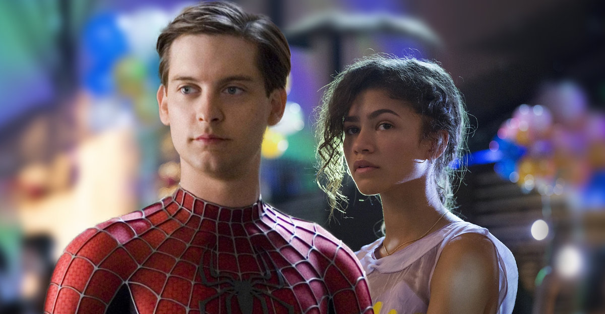 See New Photos Of Tobey Maguire With Spider Man No Way Home Star Zendaya Geekosity