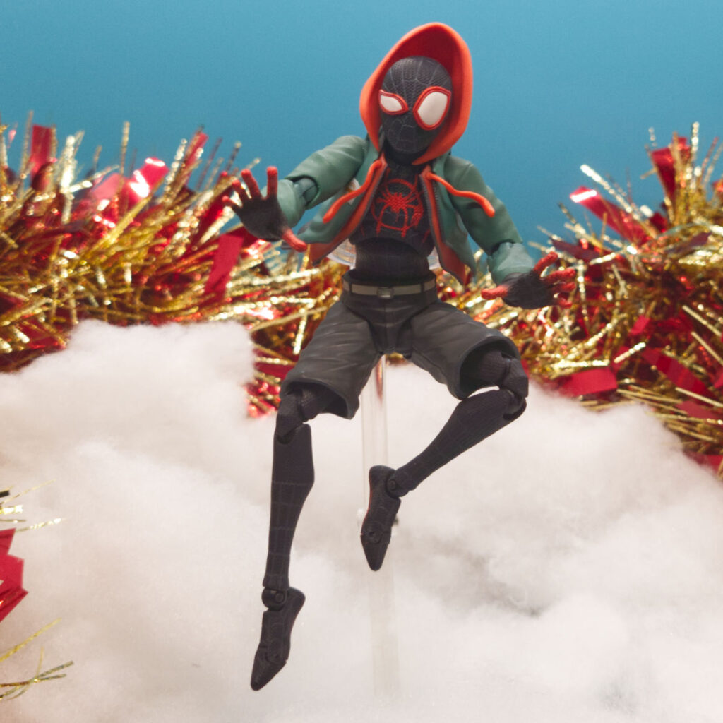 Top-10 Best Spider-Man, Marvel Action Figures To Buy Your Kids This Christmas - Gamestop Exclusive Sentinel Miles Morales Into the Spider-Verse