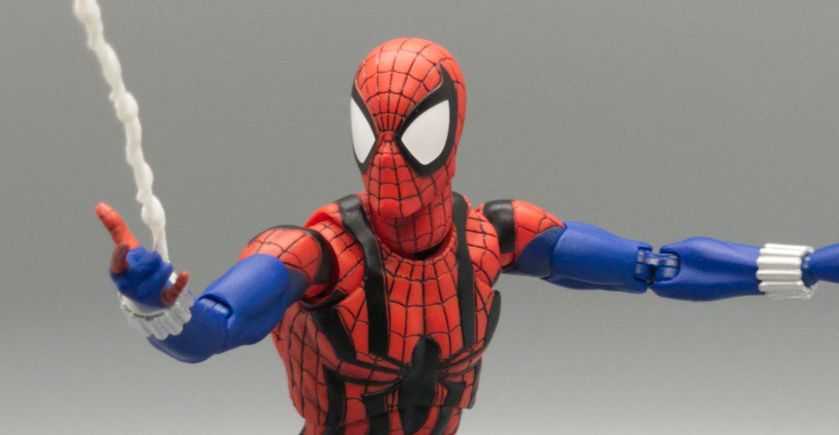 Spider-man Authentic Medicom Toys MAFEX Action Figure Comic paint ver ...