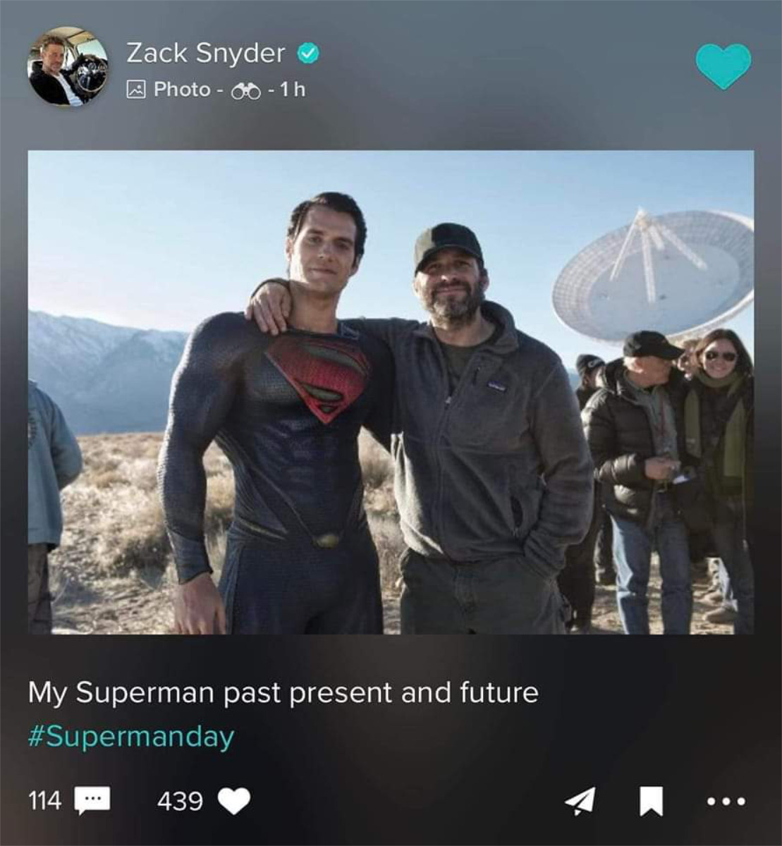 Zack Snyder, Future, Henry Cavill, Superman