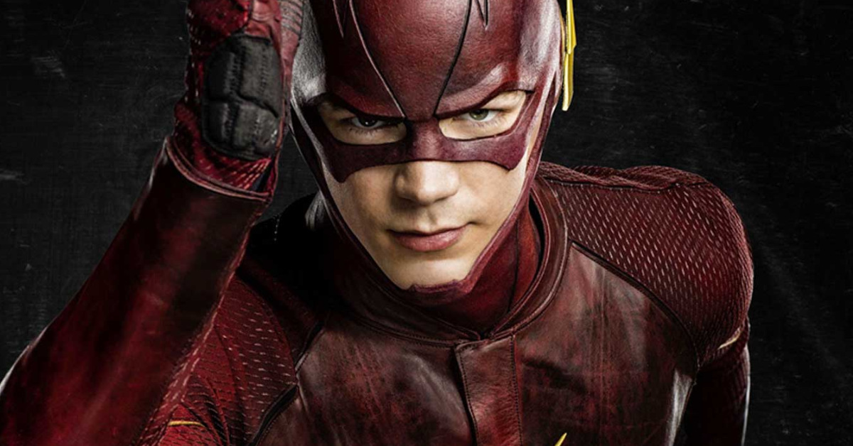 Grant Gustin Wears Flash Costume A Final Time Geekosity
