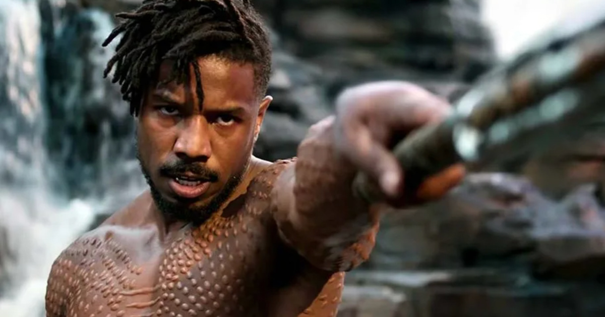 Michael B Jordan reveals he was covered in 3000 fake dots for Black Panther
