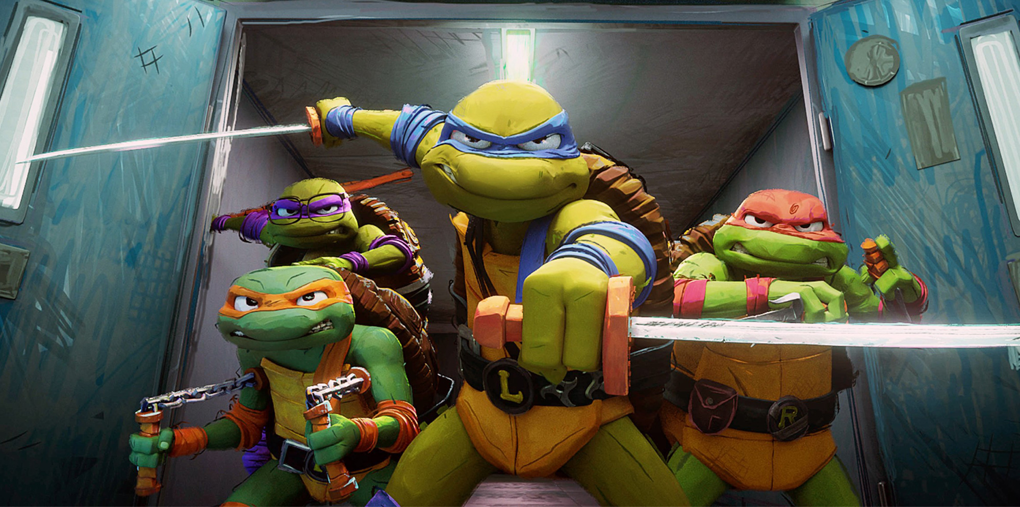 Kowabunga! It's a 'Teenage Mutant Ninja Turtles: Mutant Mayhem' 4K